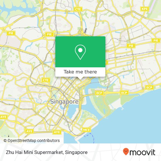 Zhu Hai Mini Supermarket map