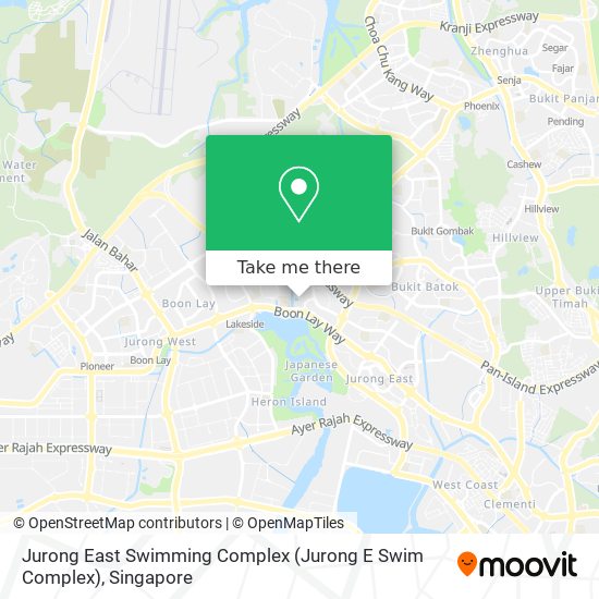 Jurong East Swimming Complex (Jurong E Swim Complex)地图