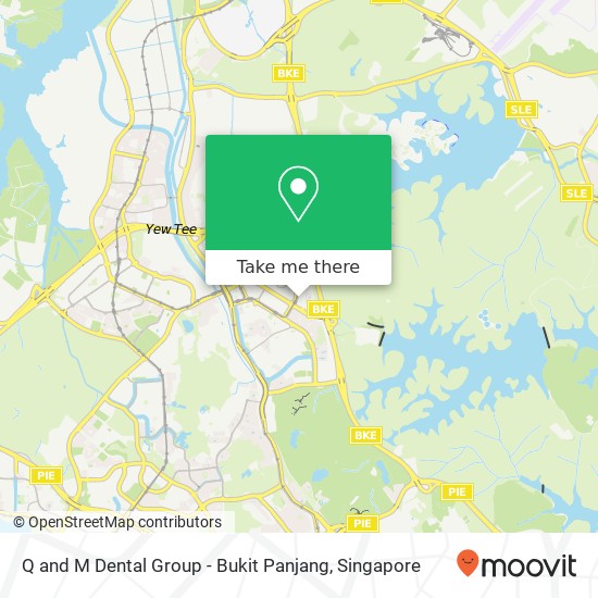 Q and M Dental Group - Bukit Panjang map