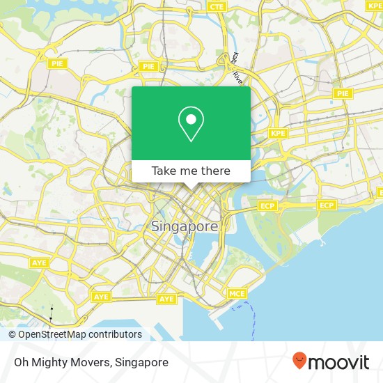 Oh Mighty Movers map