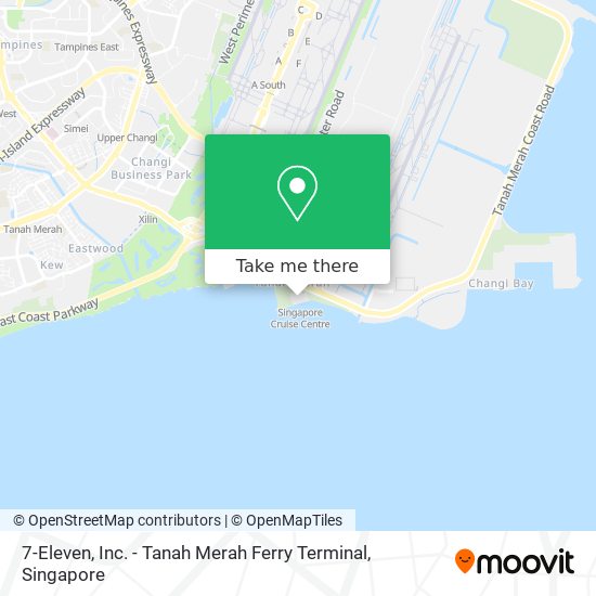 7-Eleven, Inc. - Tanah Merah Ferry Terminal map