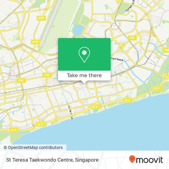 St Teresa Taekwondo Centre map