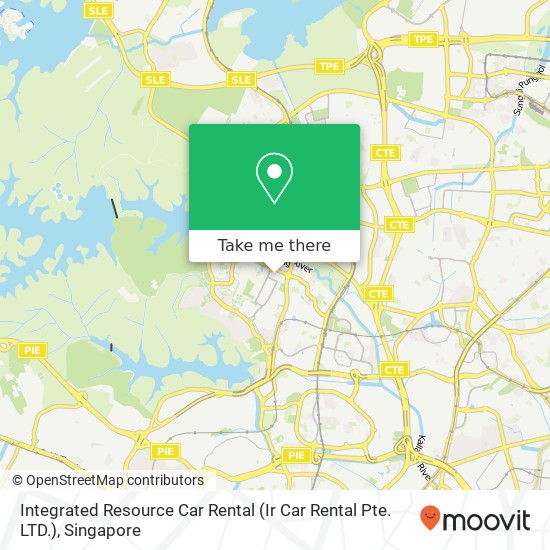 Integrated Resource Car Rental (Ir Car Rental Pte. LTD.) map