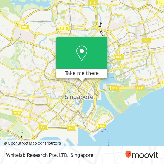 Whitelab Research Pte. LTD. map