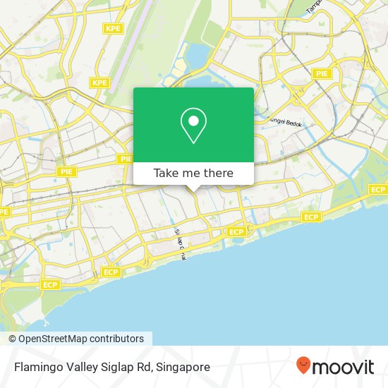 Flamingo Valley Siglap Rd map