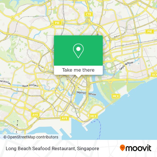 Long Beach Seafood Restaurant map