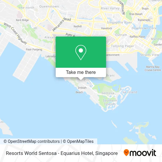 How to Get to Resorts World Sentosa - Equarius Hotel in Southwest by ...