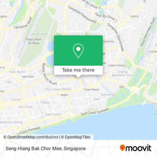 Seng Hiang Bak Chor Mee map