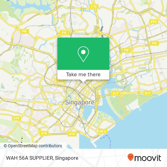 WAH 56A SUPPLIER map