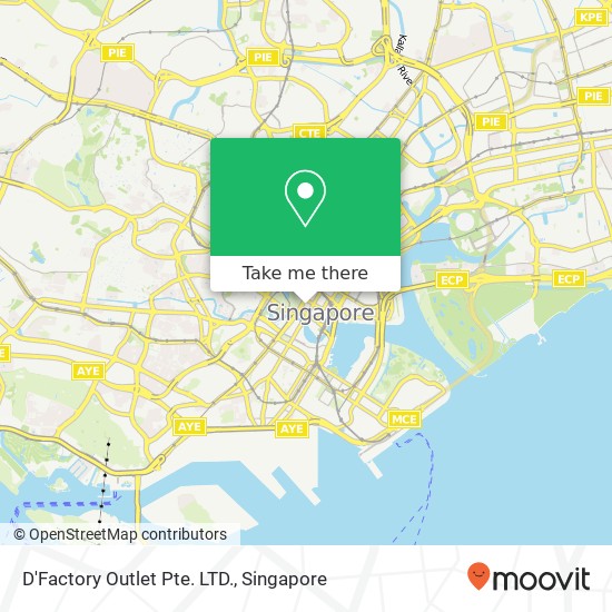 D'Factory Outlet Pte. LTD. map