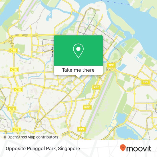 Opposite Punggol Park map