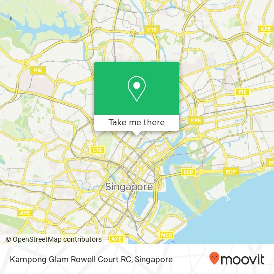Kampong Glam Rowell Court RC map