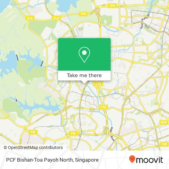 PCF Bishan-Toa Payoh North map