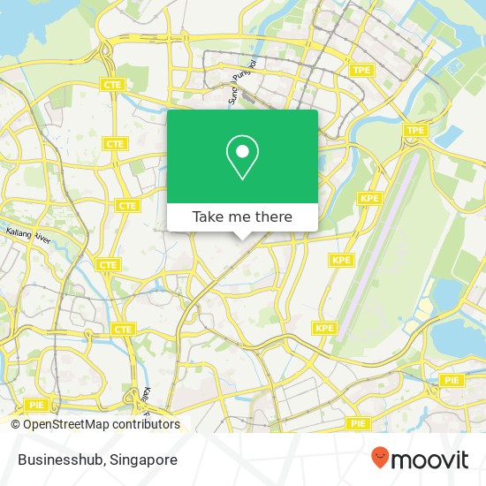 Businesshub map