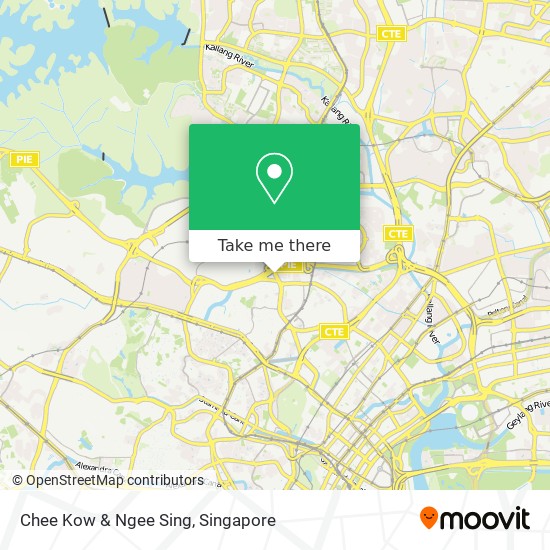 Chee Kow & Ngee Sing map