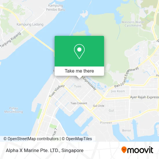 Alpha X Marine Pte. LTD. map