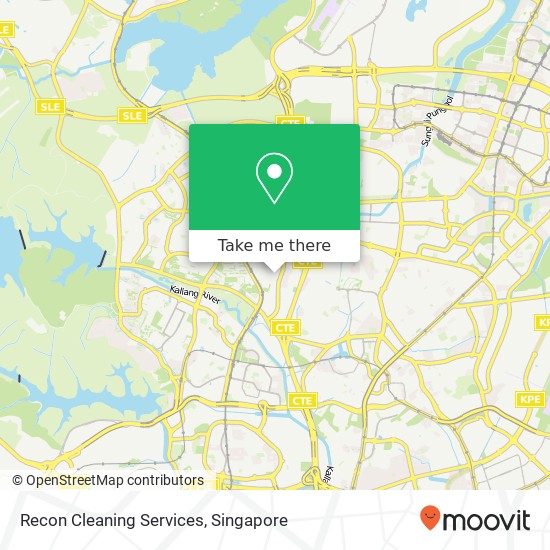 Recon Cleaning Services map