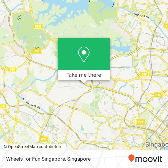 Wheels for Fun Singapore地图