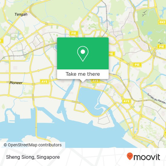 Sheng Siong map