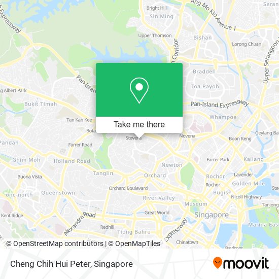 Cheng Chih Hui Peter map