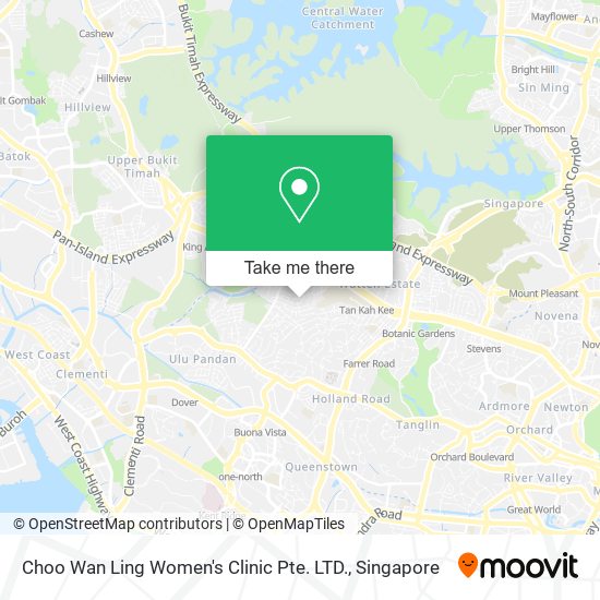 Choo Wan Ling Women's Clinic Pte. LTD. map