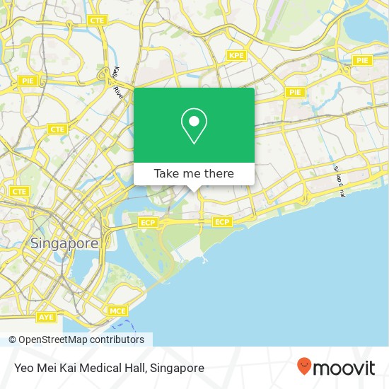 Yeo Mei Kai Medical Hall map