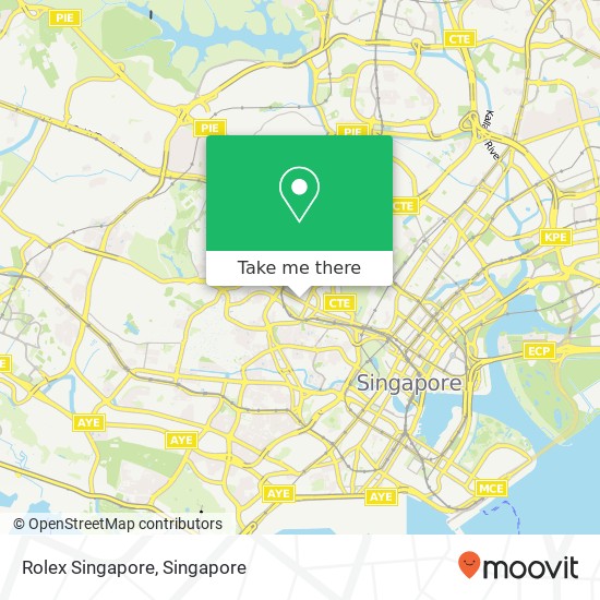 Rolex Singapore map