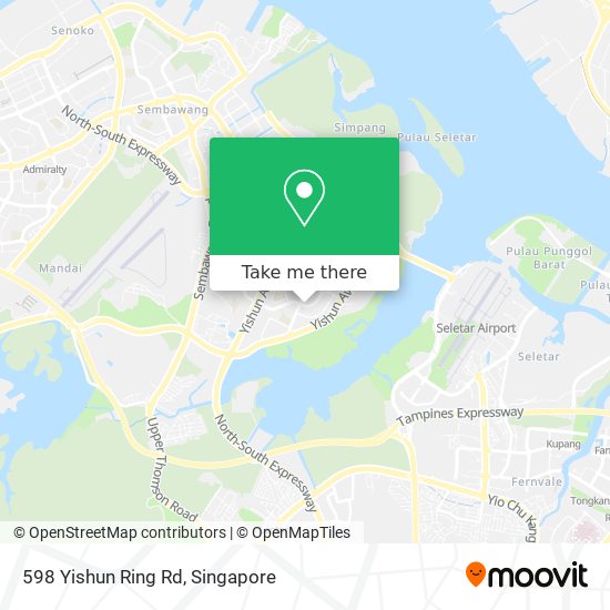 598 Yishun Ring Rd地图