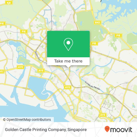 Golden Castle Printing Company map