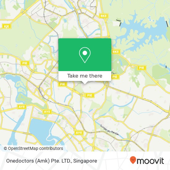 Onedoctors (Amk) Pte. LTD. map