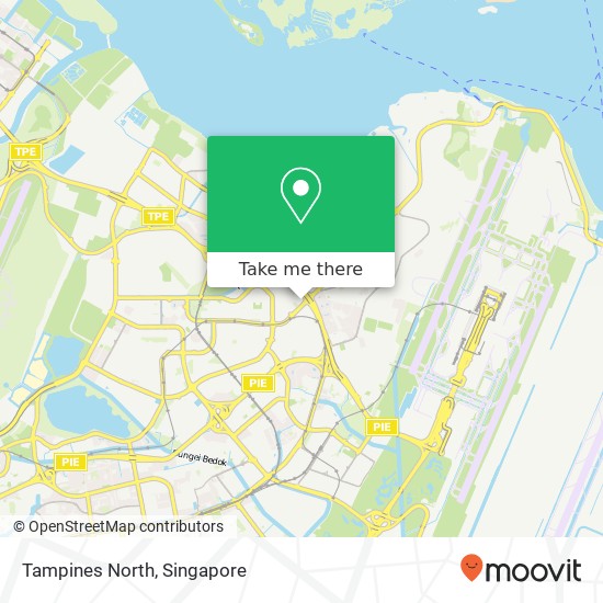 Tampines North map