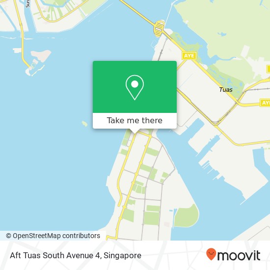 Aft Tuas South Avenue 4 map