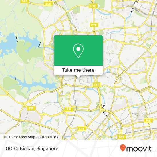 OCBC Bishan map