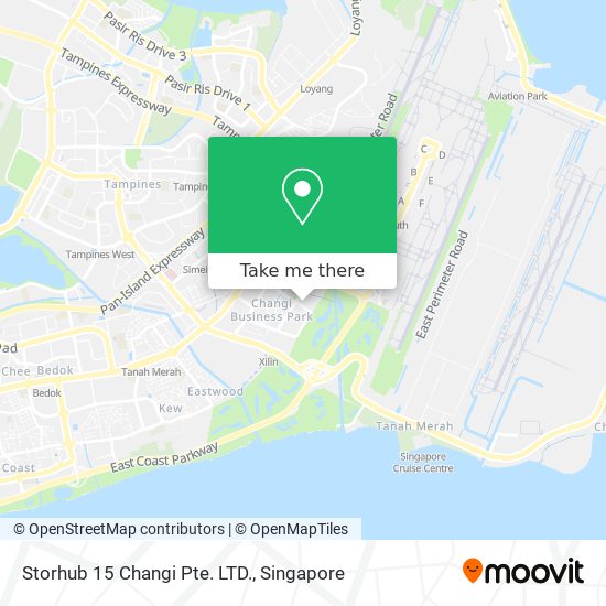 Storhub 15 Changi Pte. LTD. map
