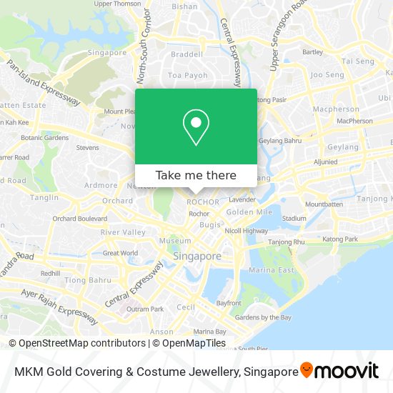 How to get to MKM Gold Covering Costume Jewellery in