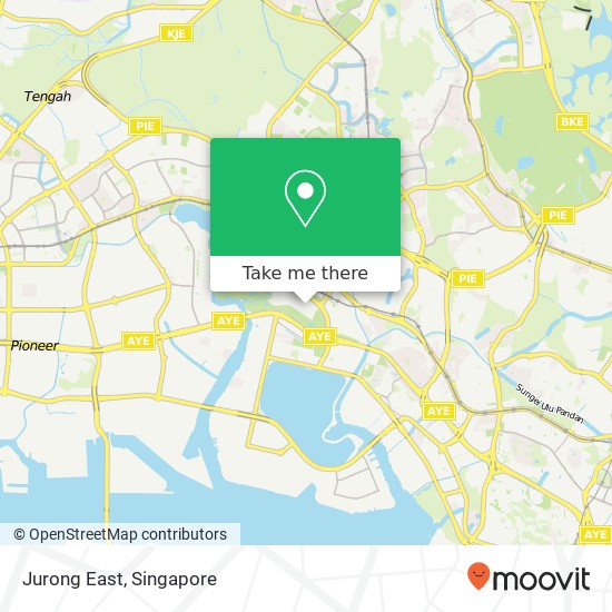 Jurong East地图