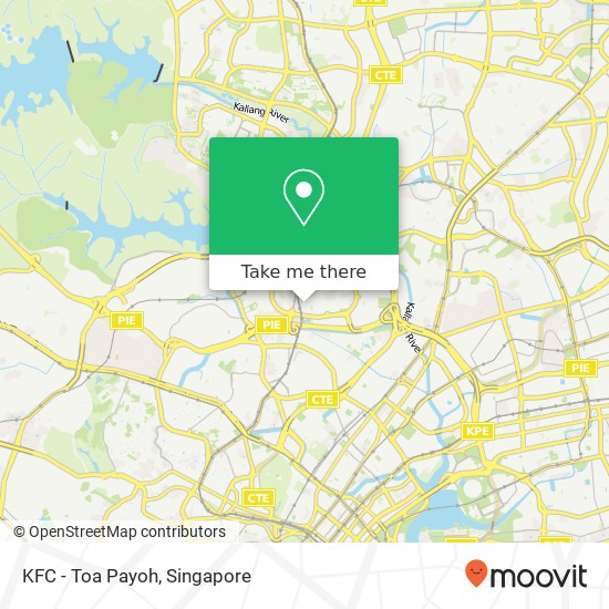 KFC - Toa Payoh map