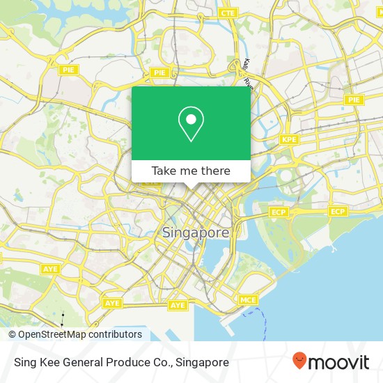 Sing Kee General Produce Co. map