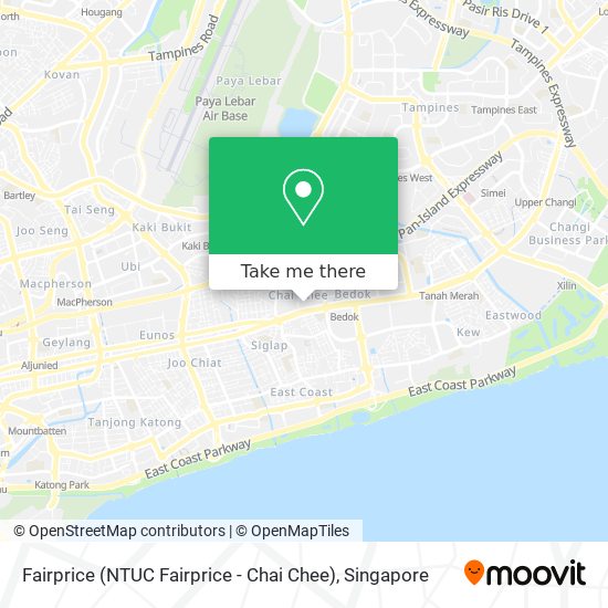 Fairprice (NTUC Fairprice - Chai Chee) map