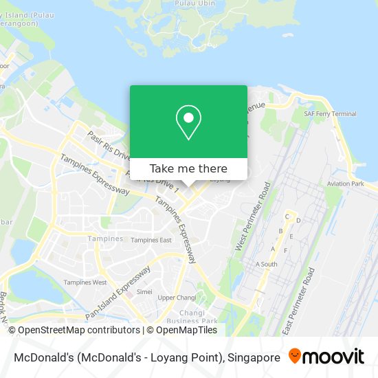 McDonald's (McDonald's - Loyang Point) map