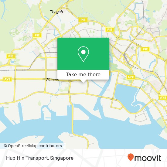 Hup Hin Transport map