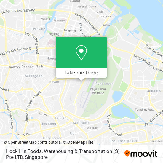 Hock Hin Foods, Warehousing & Transportation (S) Pte LTD地图