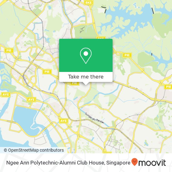 Ngee Ann Polytechnic-Alumni Club House map