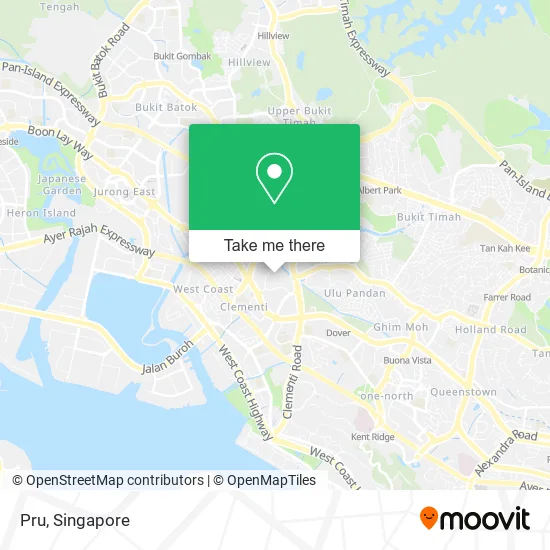 Pru map