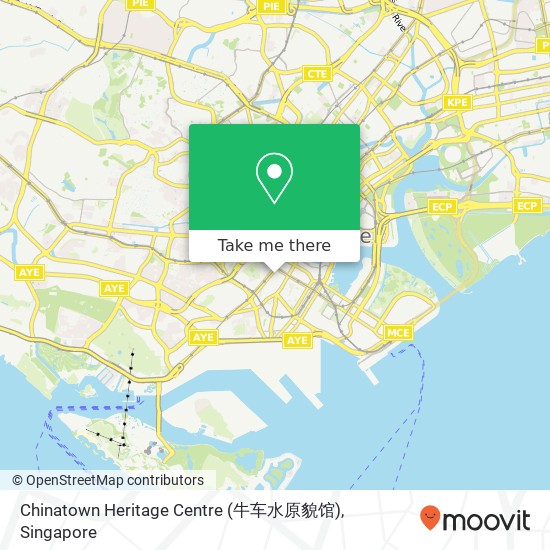 Chinatown Heritage Centre (牛车水原貌馆) map