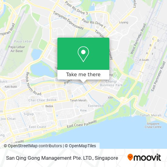 San Qing Gong Management Pte. LTD. map