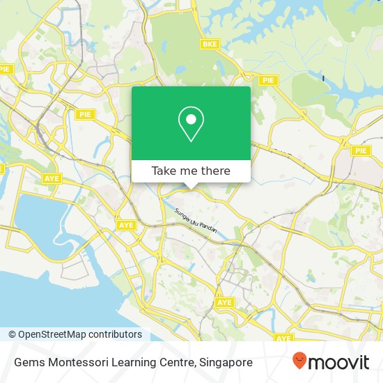 Gems Montessori Learning Centre map