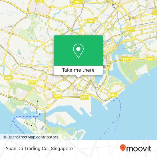 Yuan Da Trading Co. map