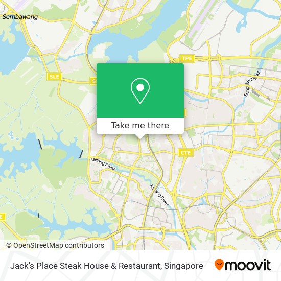 Jack's Place Steak House & Restaurant map