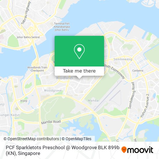 PCF Sparkletots Preschool @ Woodgrove BLK 899b (KN)地图